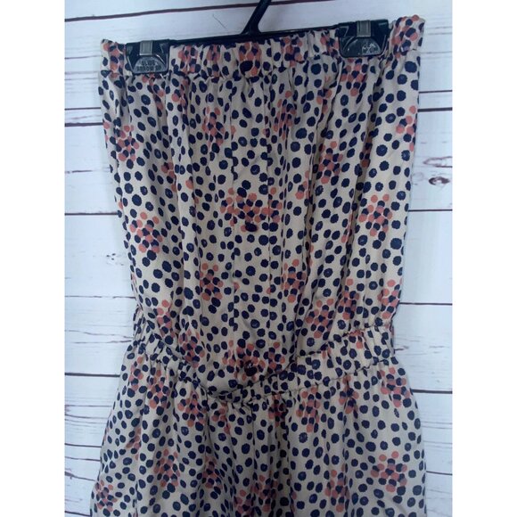 Collective Concepts Vintage Strapless Romper Jumpsuit With Liner Shorts Size Sma - Picture 3 of 6